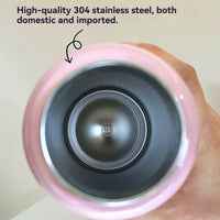 Vacuum-insulated flask