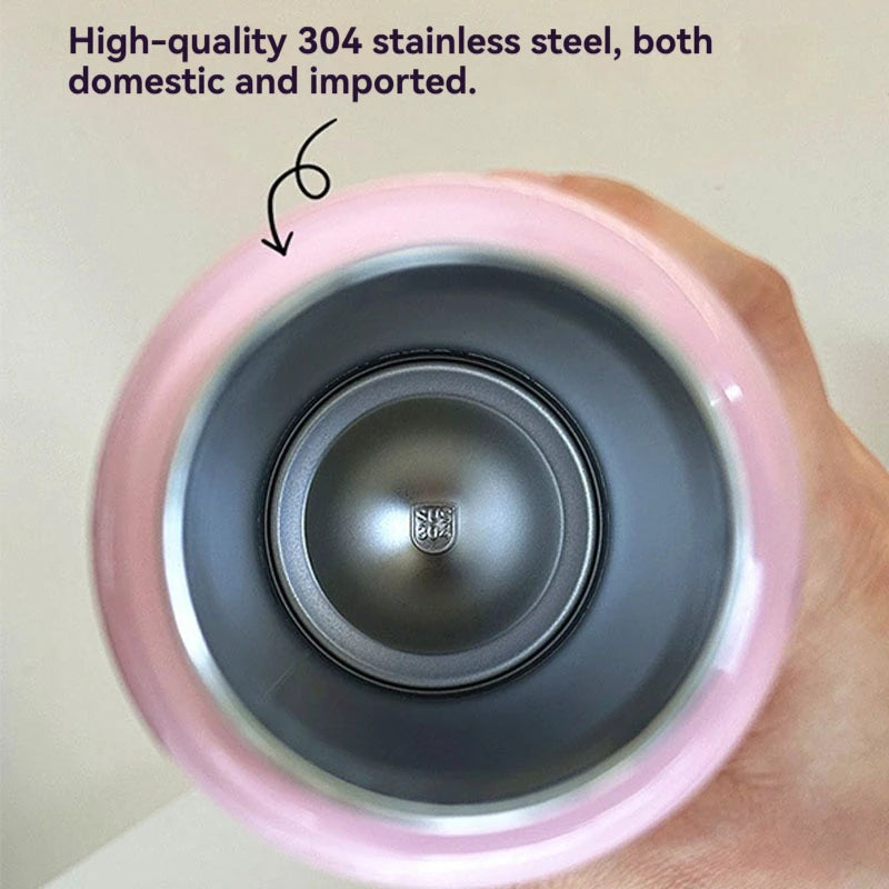 Vacuum-insulated flask