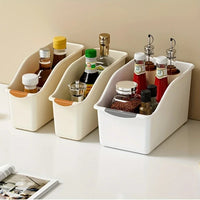 Curved Plastic Storage Bin