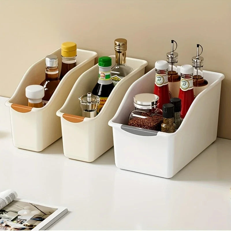 Curved Plastic Storage Bin