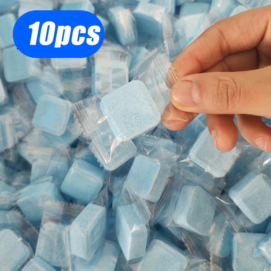 Toilet Cleaning Effervescent Tablets — Removes Stains & Odours