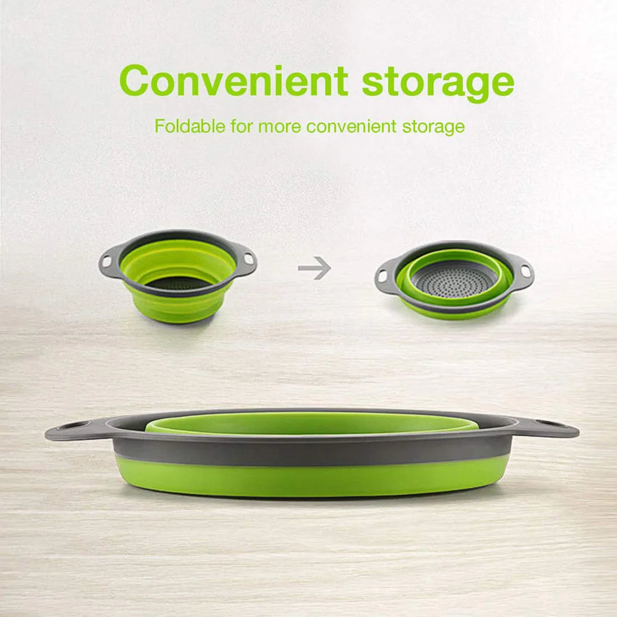 Collapsible Silicone Colander