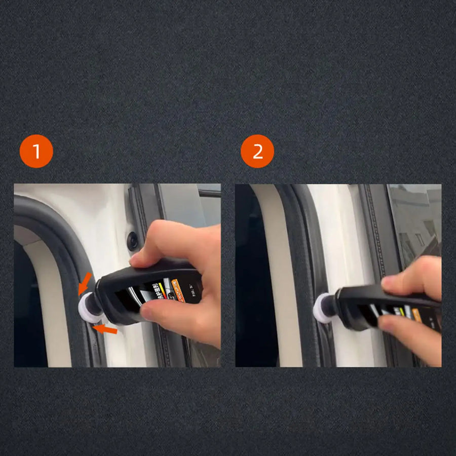 Rubber door seal lubricant