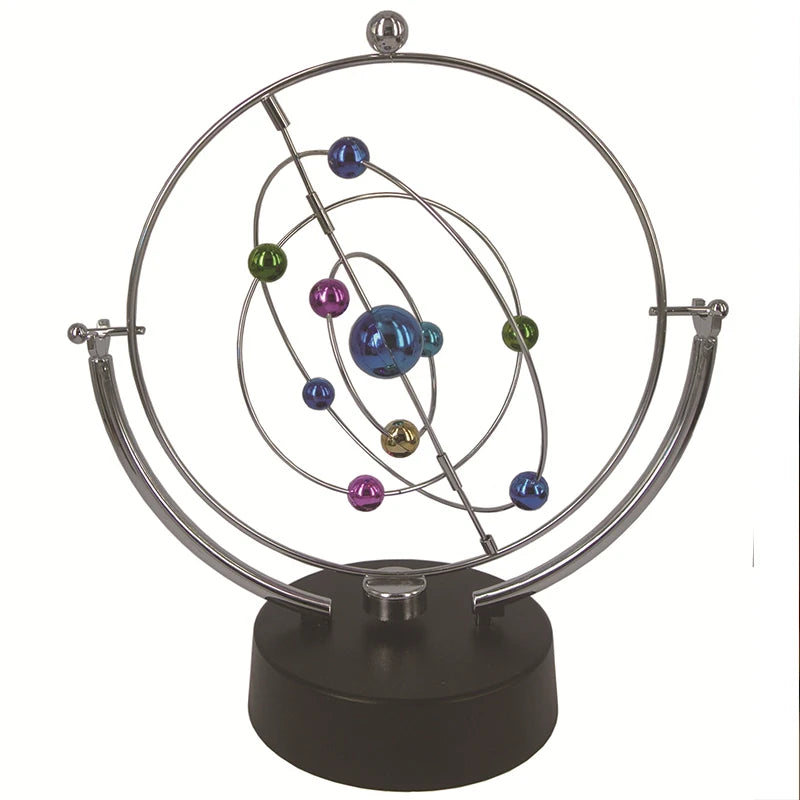 Perpetual motion celestial globe