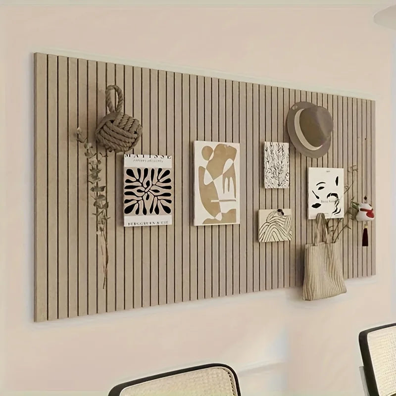 Bohemian Felt Wall Tiles | Round Pinboard