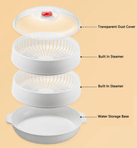 Microwave steamer