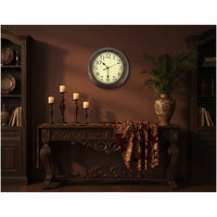 Large Retro Silent Wall Clock — American Classic Style | Living Room & Kitchen