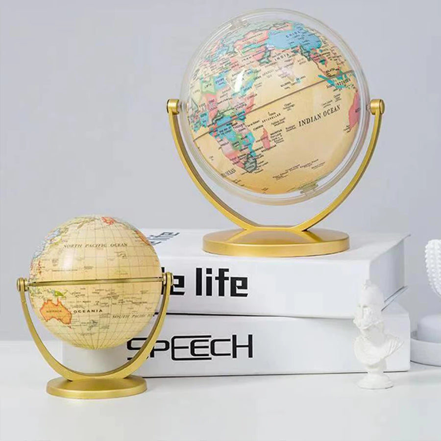 Retro antique globe