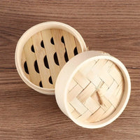 Bamboo steamer basket