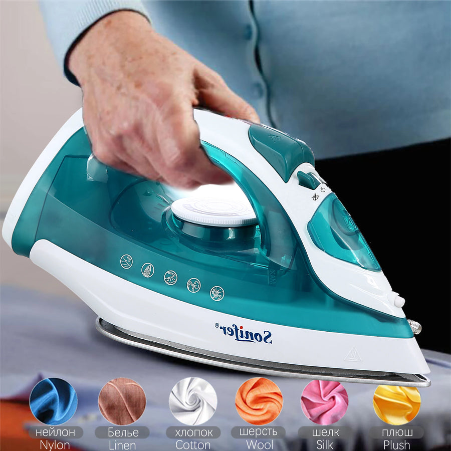 Ceramic steam iron
