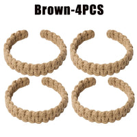 Handmade Jute Curtain Tie-Backs | Twist Knot Design | Boho Window Decor