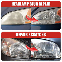 Car Headlight Restoration Polish — Removes Yellowing, Oxidation & Light Scratches
