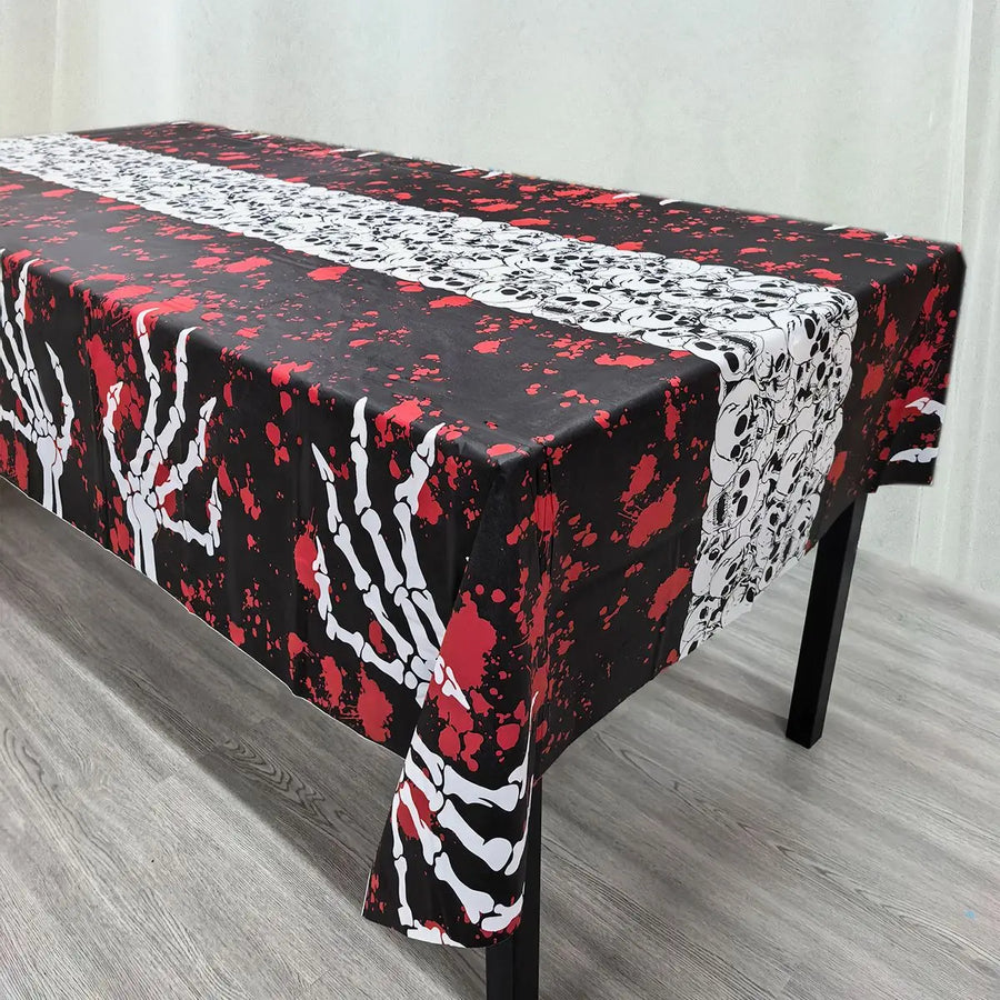 Halloween Terror Pumpkin & Ghost Tablecloth