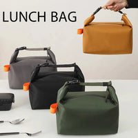 Insulated lunch tote bag