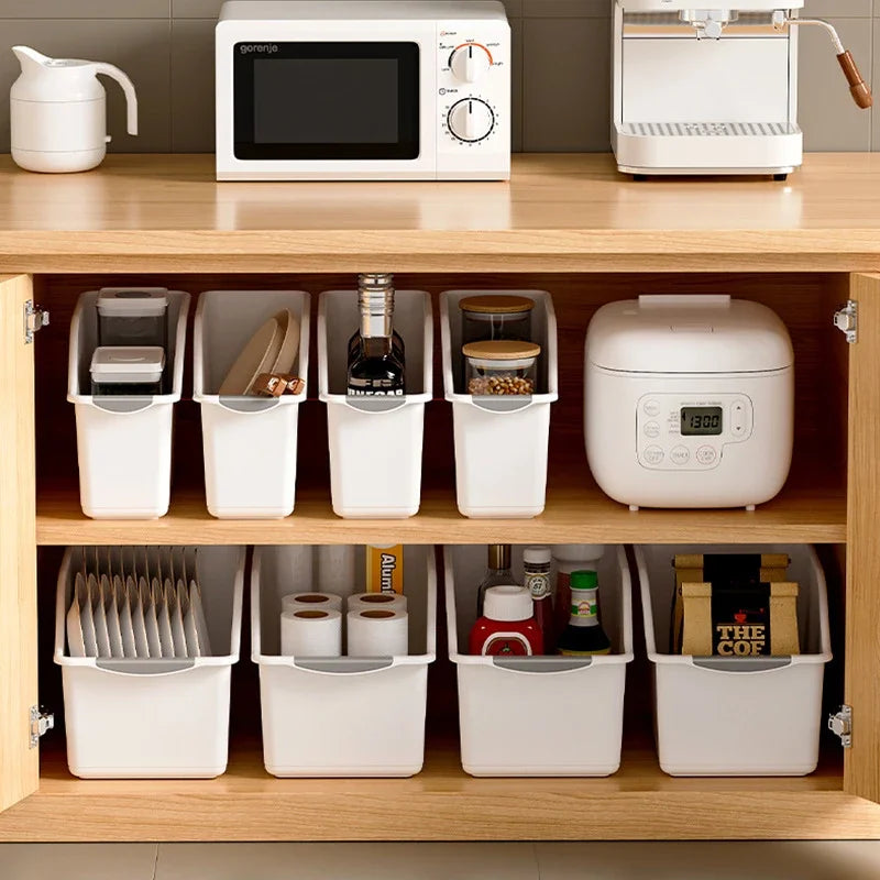 Curved Plastic Storage Bin