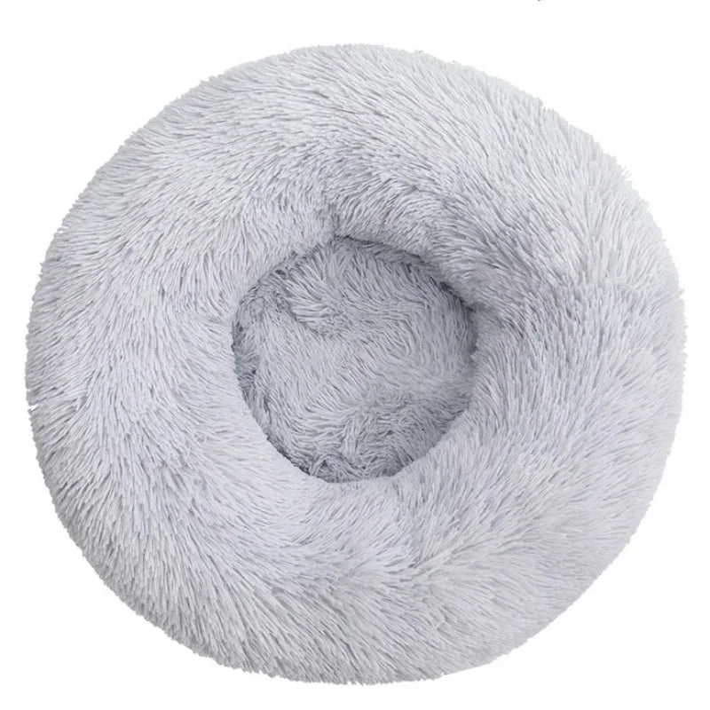 Round Plush Pet Bed | Dogs & Cats | 40–90cm