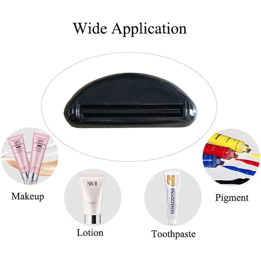 Tube Squeezer & Roller Clip — For Toothpaste, Creams & More