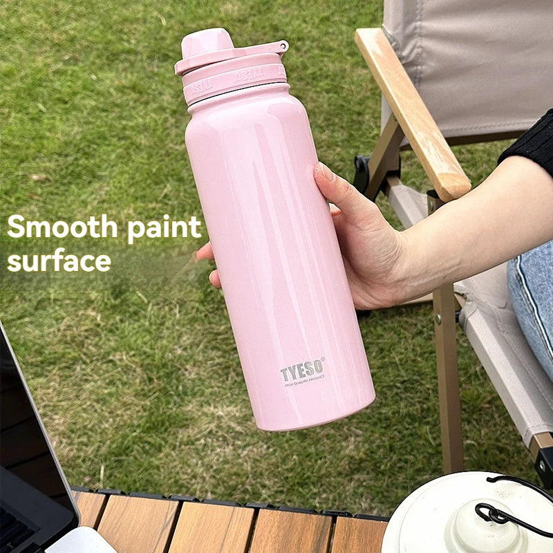 Vacuum-insulated flask
