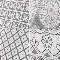 White Lace Tablecloth | Farmhouse & Pastoral Style | 60×60cm