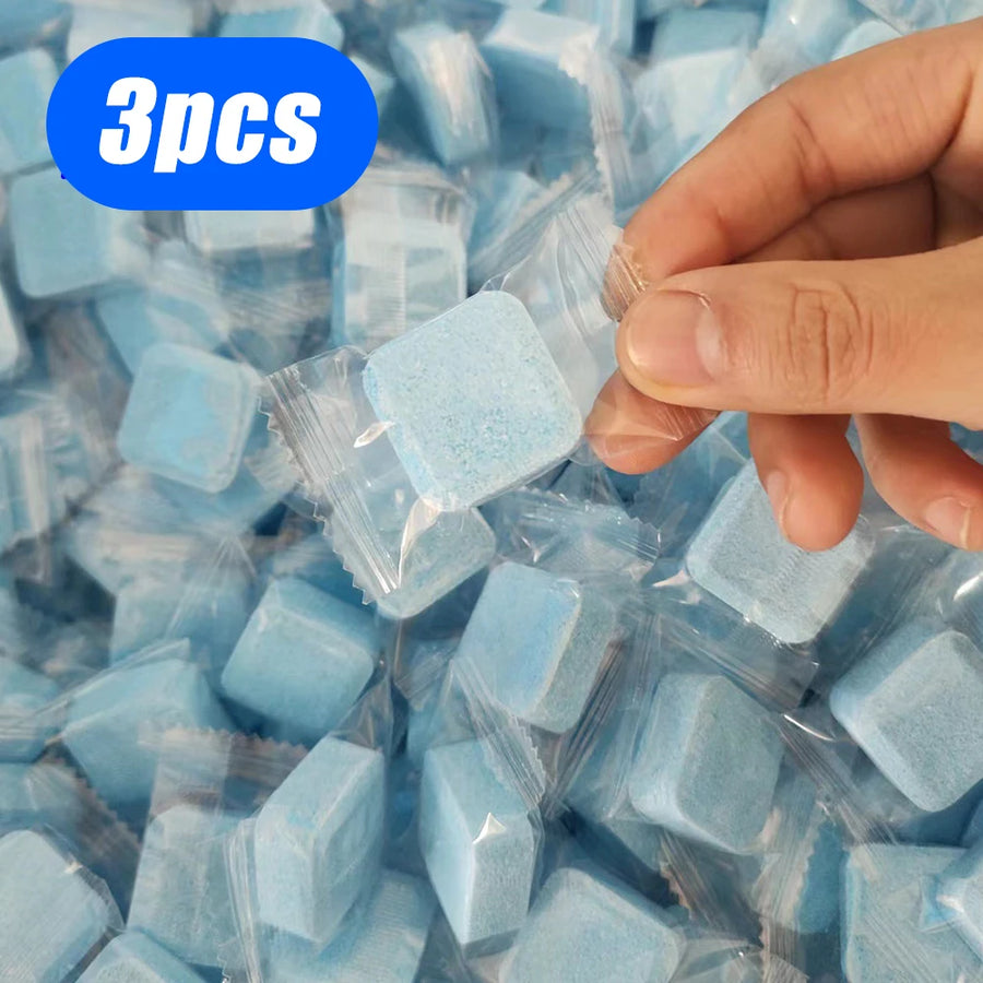 Toilet Cleaning Effervescent Tablets — Removes Stains & Odours