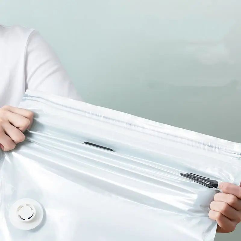 Pump-Free Vacuum Storage Bags