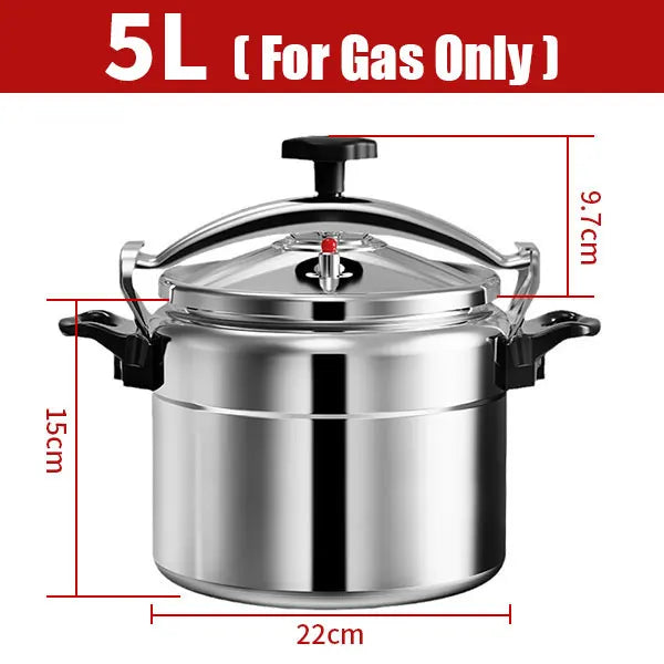 Aluminium pressure cooker
