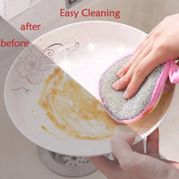 Double-Sided Dishwashing Sponges — Eco-Friendly, Pack of 5, 10 or 20