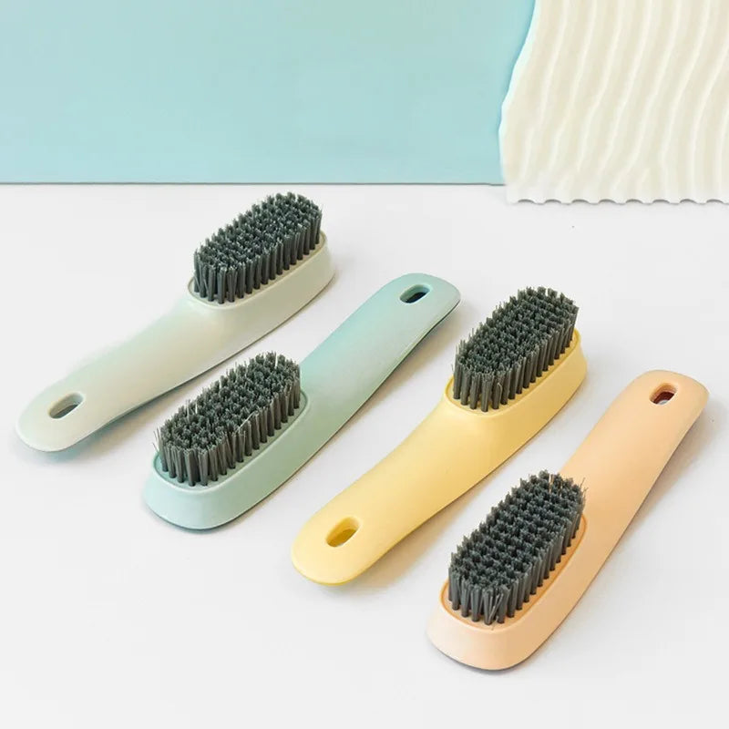 Long-Handle Shoe & Clothes Scrubbing Brush — Single or 3-Pack