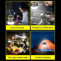 Camping lantern with power bank