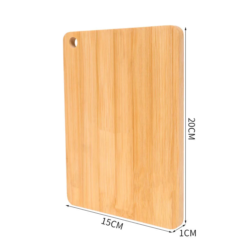 Double-sided bamboo cutting board