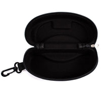Hard-Shell Glasses Case with Clip & Lanyard — Sunglasses & Eyewear
