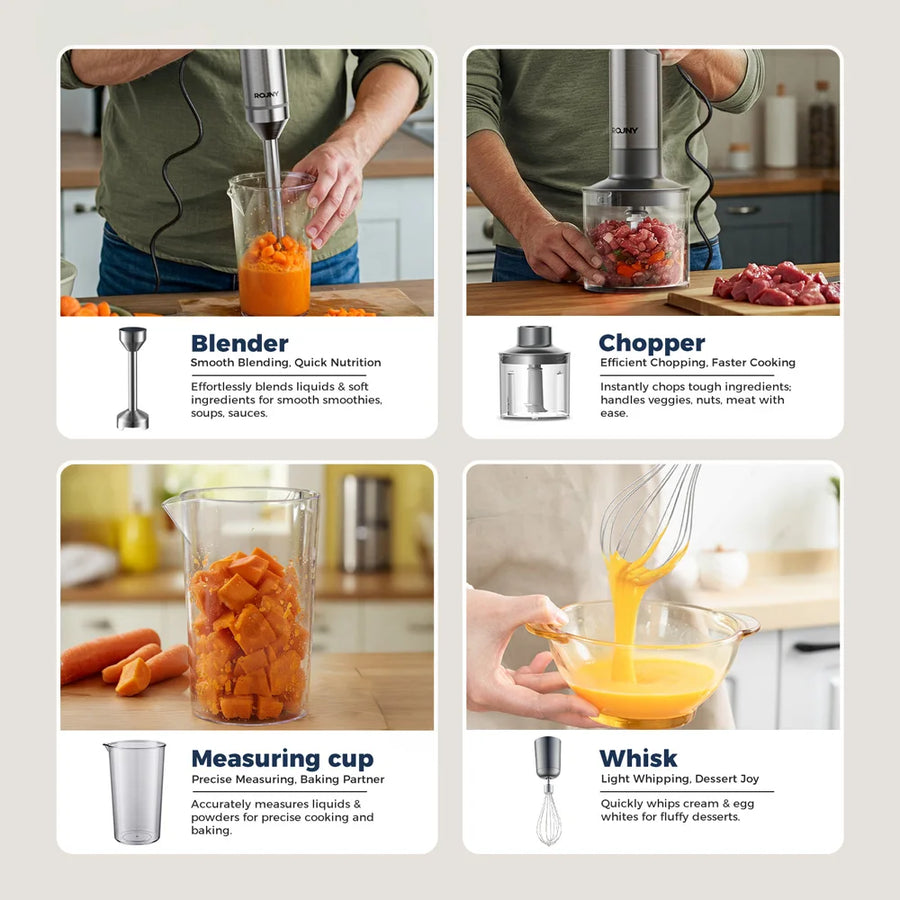 4-in-1 immersion blender