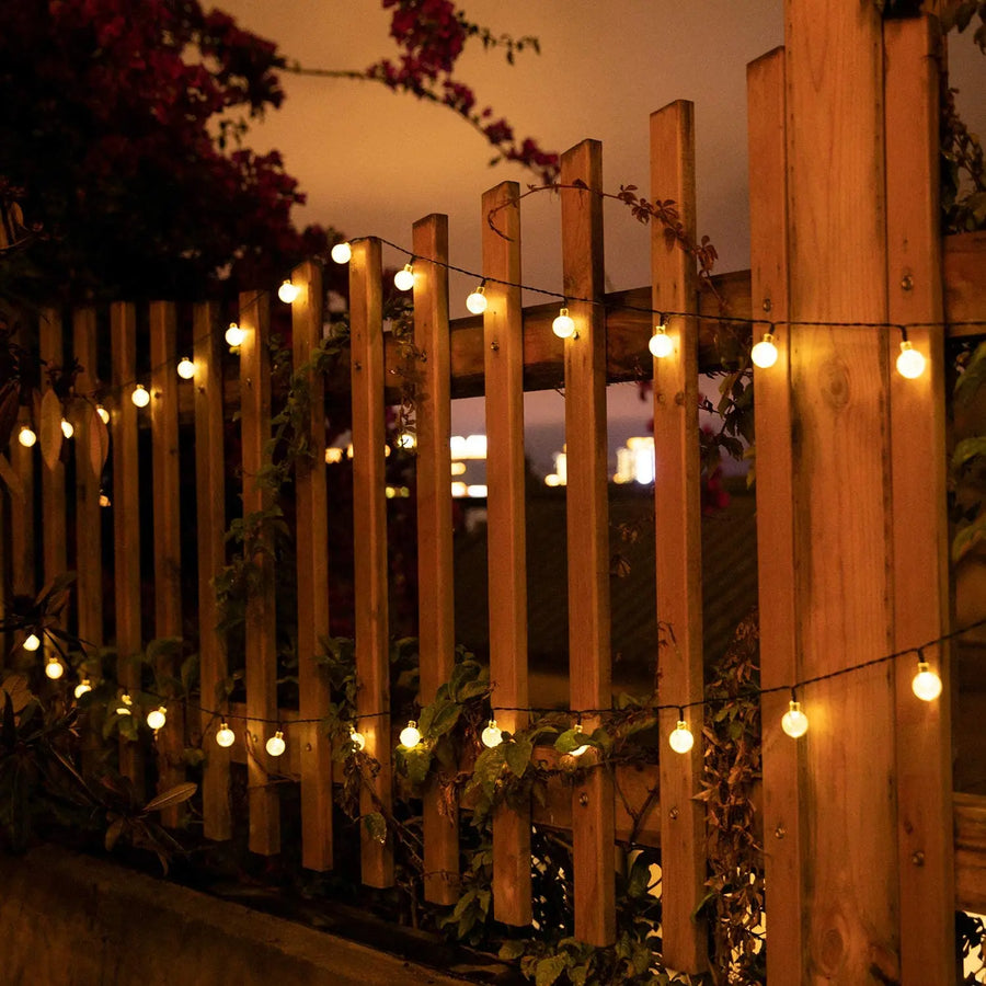 Solar Crystal Globe Lights