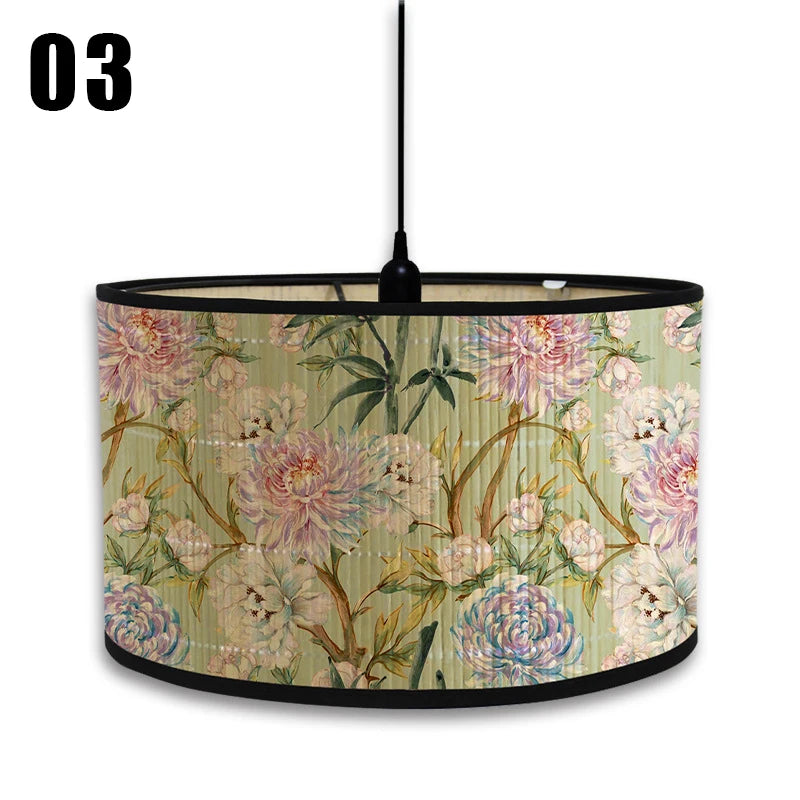 Handmade bamboo lampshade