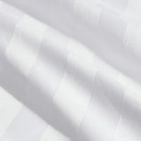 Pure White Cotton Pillowcase | Hotel-Grade Sateen