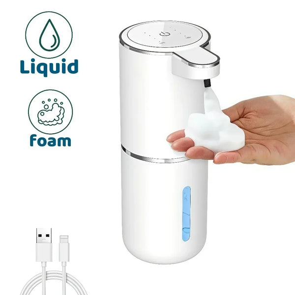 Automatic Touchless Soap Dispenser — Infrared Sensor, USB Rechargeable, Foam or Liquid