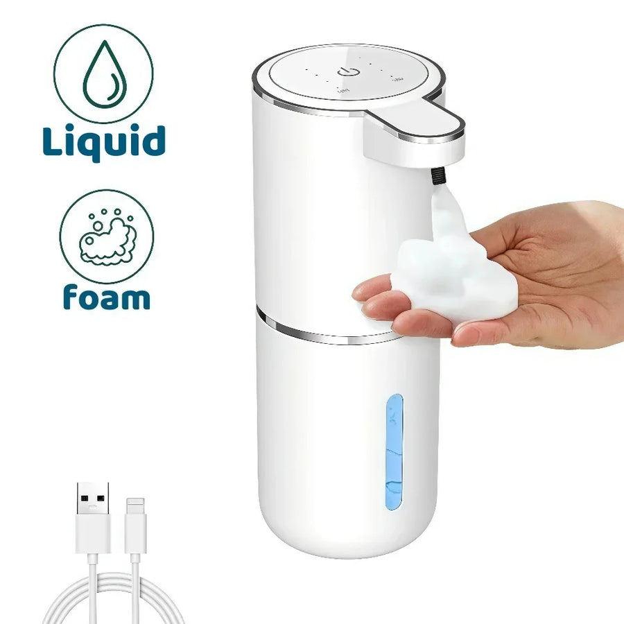Automatic Touchless Soap Dispenser — Infrared Sensor, USB Rechargeable, Foam or Liquid