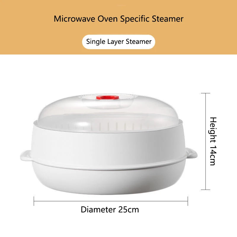 Microwave steamer