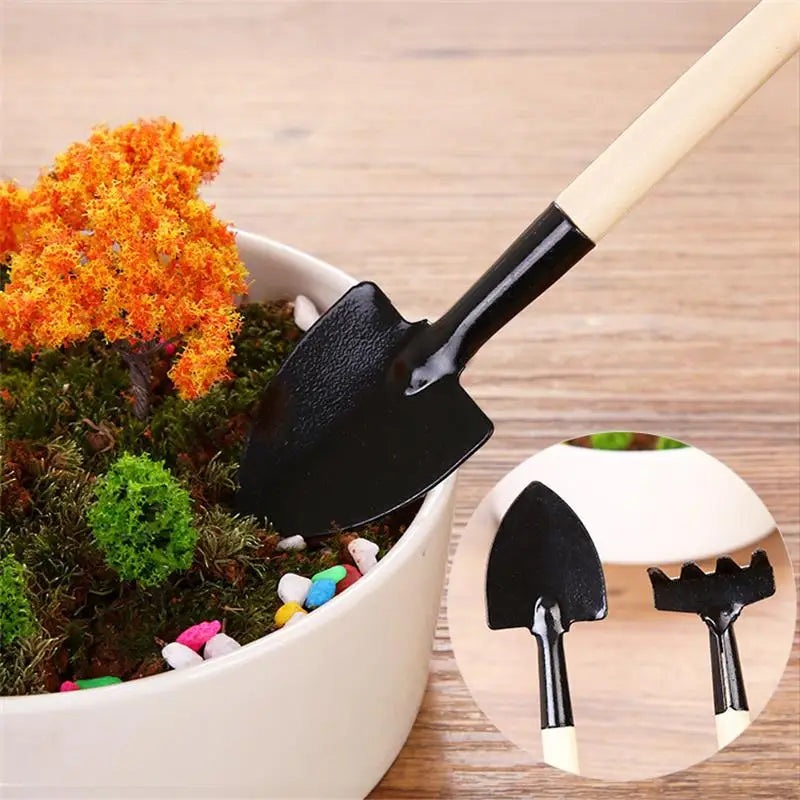 Mini garden tools — 3-piece set