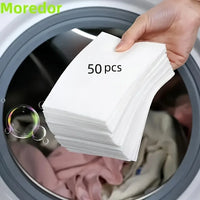Plastic-Free Laundry Detergent Sheets — Hypoallergenic & Biodegradable, 50 Pack