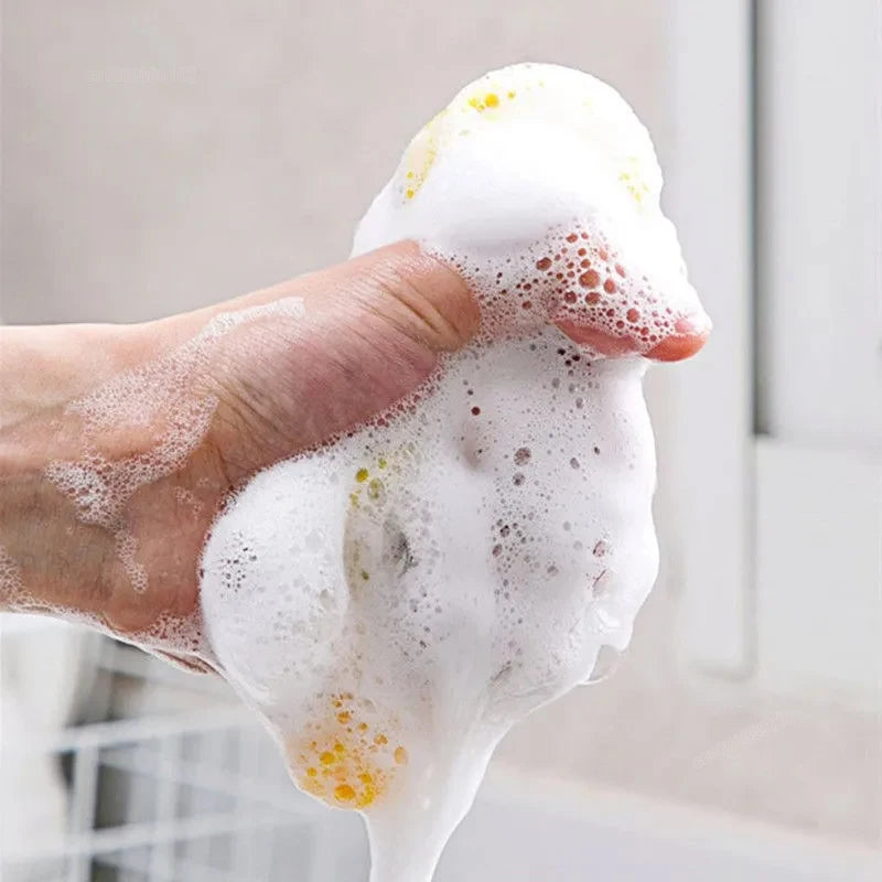 Double-Sided Dishwashing Sponges — Eco-Friendly, Pack of 5, 10 or 20