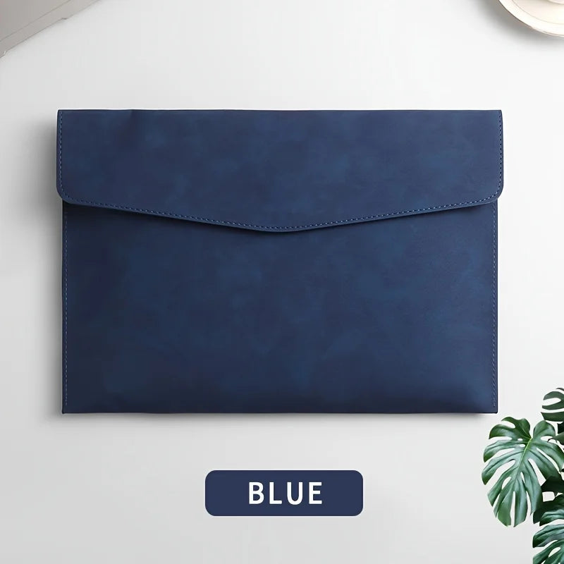 Faux Leather A4 File Organiser Bag