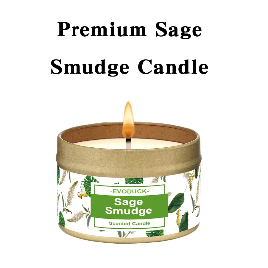 Palo Santo Soy Wax Candle — Purifying & Grounding | Meditation Gift