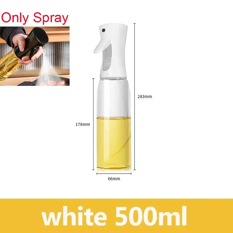 2-in-1 Oil Spray & Pour Dispenser Bottle | Refillable | 200ml, 300ml & 500ml