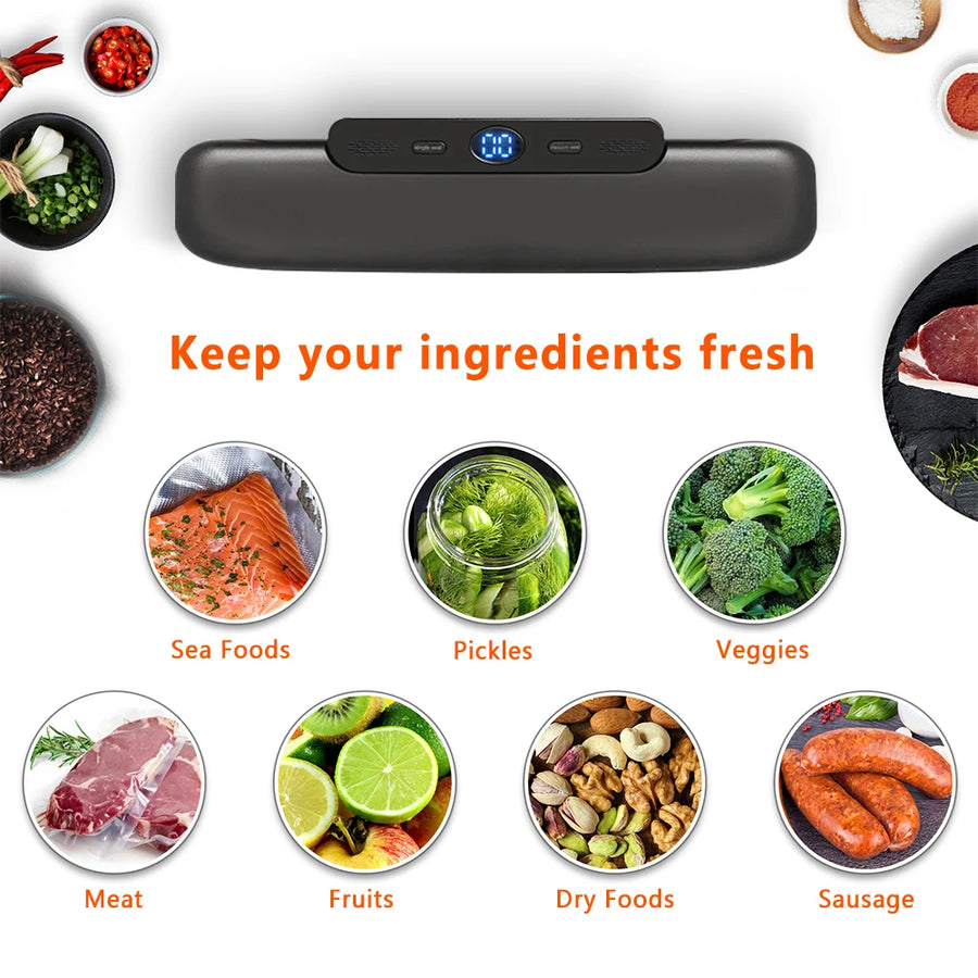 Vacuum food sealer