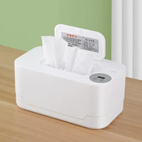 USB Baby Wipe Warmer with LED Display — Thermostat, Holds 80 Wipes