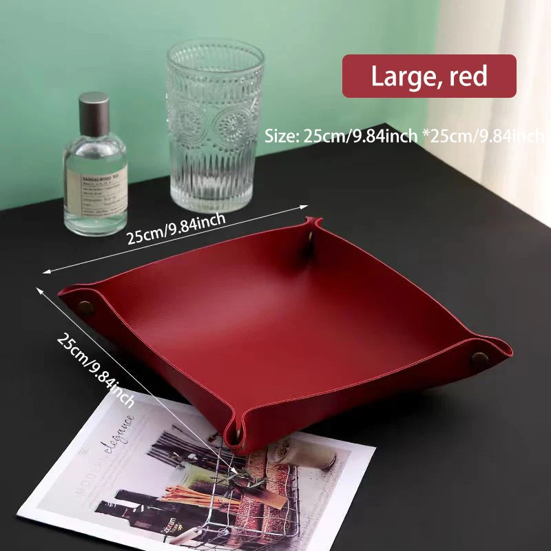 Silicone Folding Storage Tray — Desktop Organiser, Small / Medium / Large