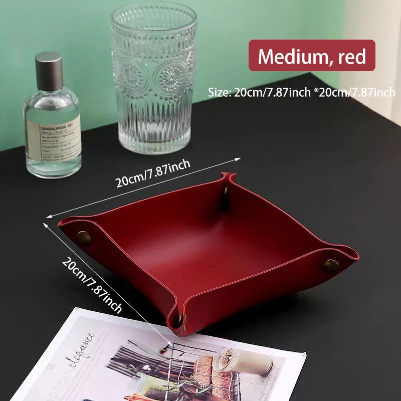 Silicone Folding Storage Tray — Desktop Organiser, Small / Medium / Large
