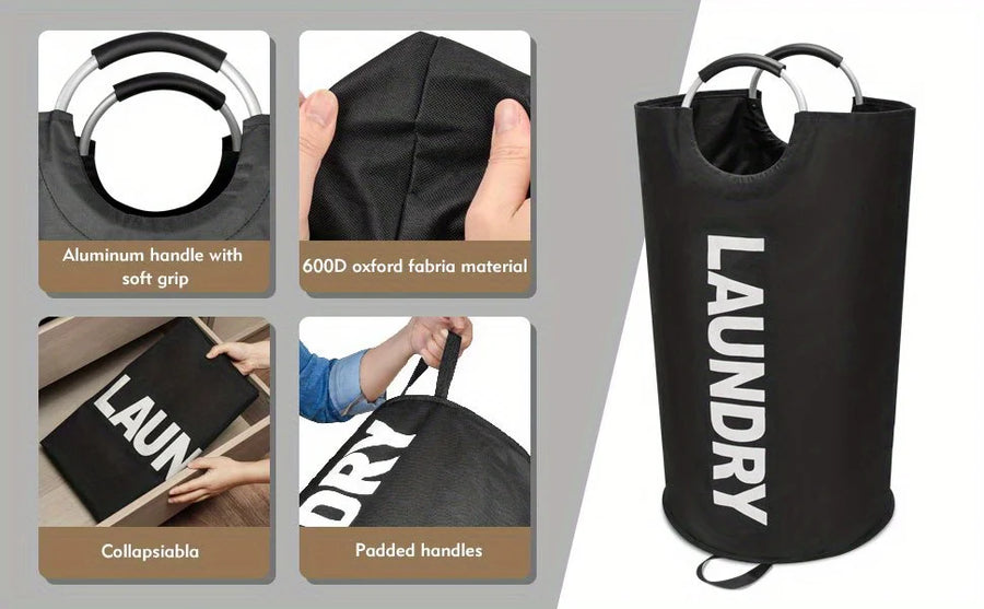 Extra-large waterproof laundry basket