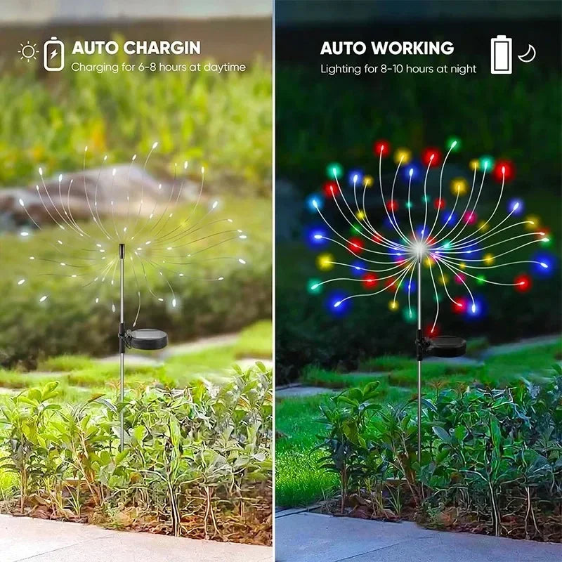Solar Firework Lights